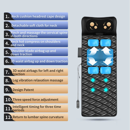 Shaktimat Full-Body Vibration & Heated Massage Mat