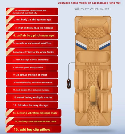 Shaktimat Full-Body Vibration & Heated Massage Mat